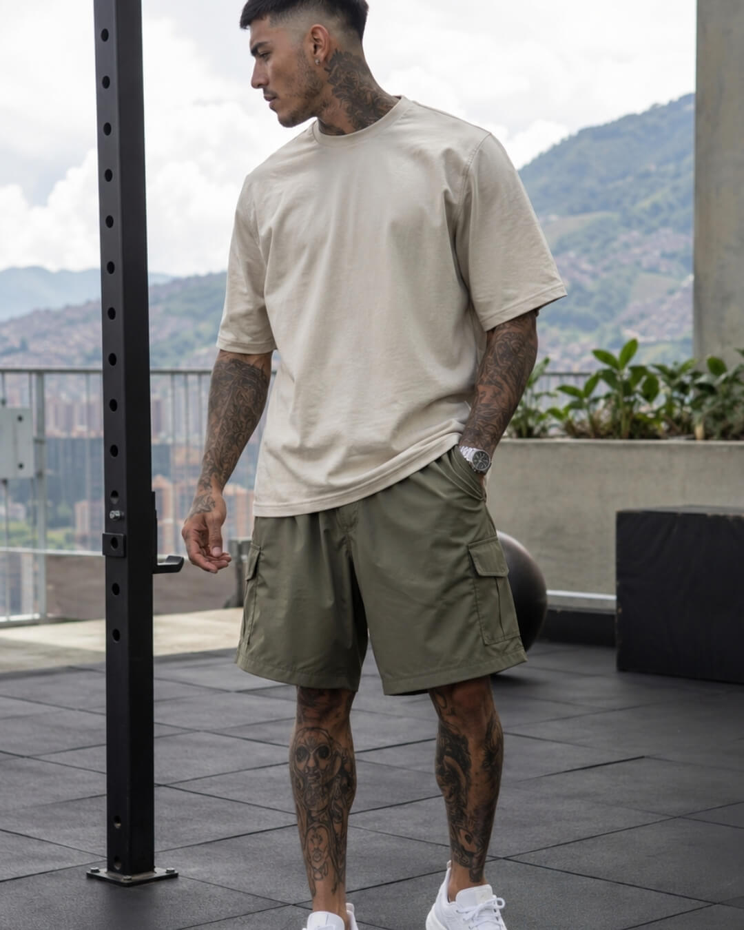 Pantaloneta Atlas cargo nautica